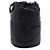 Borsa a secchiello Bottega Veneta in Nappa Intrecciato nera con zip frontale e coulisse Nero - vista 2