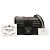 Prada Mini Borsa a Tracolla in Pelle di Vitello Soft Calf Impunture Diagramme Nera Nero - vista 7