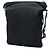 Borsa a tracolla Gucci in nylon GG nero con banda Web - vista 2