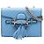 Gucci Blue Mini Microguccissima Emily Crossbody Blau Hellblau