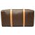 Céline Borsa Boston Celine in tela rivestita Macadam marrone - vista 3