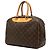 Louis Vuitton Brown Monogram Deauville Marrom - vista 2