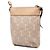 Bandolera LOEWE de lona recubierta Anagram Beige - vista 2