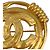Chanel CC Runde Brosche Gold Gold Plated Golden - Ansicht 5