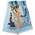 Lenço de seda Hermès Blue Brides et Destin 90 Azul Azul claro