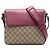 Gucci Beige GG Supreme Schultertasche mit Klappe