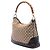 Borsa Gucci Diana in tela GG beige con manico in bambù - vista 2