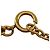 Chanel Gold CC vergoldete Medaillon-Halskette mit Sunburst-Anhänger Golden - Ansicht 7