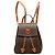 Céline Mochila Mini Macadam de lona revestida marrón Celine Castaño