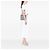 Autre Marque Dior Gray Medium Pearlescent Lambskin Cannage Lady Dior Castaño - vista 6