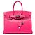 Hermès Pink Epsom Candy Verso Birkin Retourne 35