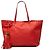 Sac cabas tressé Peggy Gucci en cuir de veau rouge