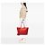 Sac cabas tressé Peggy Gucci en cuir de veau rouge - view 7