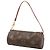 Louis Vuitton Brown Monogram Papillon Pochette Marrom - vista 2