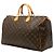 Louis Vuitton Brown Monogram Speedy 40 Castaño - vista 2