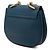 Chloé Blue Small Leather Drew Crossbody Azul - vista 2
