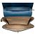 Chloé Blue Small Leather Drew Crossbody Azul - vista 4