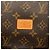 Louis Vuitton Brown Monogram Saumur 30 Castaño - vista 5