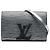 Louis Vuitton Gray Metallic Epi Louise PM Braun