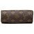 Louis Vuitton Brown Monogram Papillon Pochette Marrom - vista 3