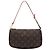Louis Vuitton Brown Monogram Pochette Accessoires Marrom