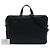 Sac business Prada en cuir Saffiano noir - vue 7