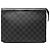 Louis Vuitton Black Damier Graphite Pochette Voyage MM Negro