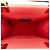 Borsa Shopper Sunshine Fendi in pelle goffrata Mini Zucca rosa - vista 4