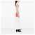 Borsa Shopper Sunshine Fendi in pelle goffrata Mini Zucca rosa - vista 6