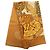 Lenço de seda Hermès Brown Art des Steppes Marrom Castanho claro