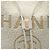Borsa a secchiello con coulisse Chanel Deauville Small in tweed bianco Crudo - vista 5