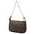 Louis Vuitton Brown Monogram Mini Pochette Accessoires Marrom - vista 2