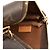 Louis Vuitton Brown Monogram Mini Pochette Accessoires Marrom - vista 5