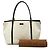 Borsa Tote Gucci White Medium GG Supreme Joy Tote Bianco Bianco sporco - vista 9