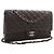 Chanel Brown Medium Classic Lambskin Double Flap Braun Dunkelbraun - Ansicht 10