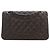 Chanel Brown Medium Classic Lambskin Double Flap Braun Dunkelbraun - Ansicht 2