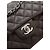 Chanel Brown Medium Classic Lambskin Double Flap Braun Dunkelbraun - Ansicht 6