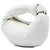 Bottega Veneta Mini Jodie Puffy in Nappa Bianco - vista 2
