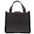 Salvatore Ferragamo Borsa Satchel Vara in pelle embossed croc nera Ferragamo - vista 2