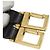 Salvatore Ferragamo Borsa Satchel Vara in pelle embossed croc nera Ferragamo - vista 23