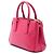 Prada Bolsa Mini Saffiano Lux Galleria Double Zip Rosa - vista 2