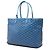 Goyard Blue Goyardine Saint Louis PM Blau Hellblau - Ansicht 2