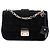 Autre Marque Dior Black Medium Tweed Cannage Miss Dior Flap Nero