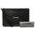 Pochette da polso Balenciaga Black BB Monogram Coated Canvas Nero - vista 7