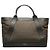 Balenciaga Cabas Tote M in nylon verde e blu navy Verde oliva