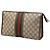 Gucci Beige GG Supreme Web Ophidia Clutch - Ansicht 2
