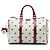 Borsa Boston Gucci White Medium GG Supreme Hearts Joy Bianco