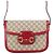 Borsa a tracolla Gucci Beige Medium GG Supreme Horsebit 1955