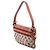 Borsa a tracolla Gucci in tela GG beige con banda Web - vista 2