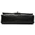Chanel Black Medium Classic Lambskin Double Flap Negro - vista 3